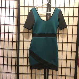 .Bongo dress in Teal and Black/ New  Size L (Juniors)